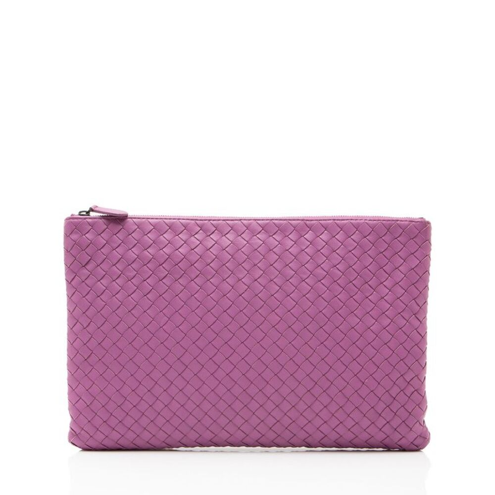 Bottega Veneta Intrecciato Nappa Large Clutch